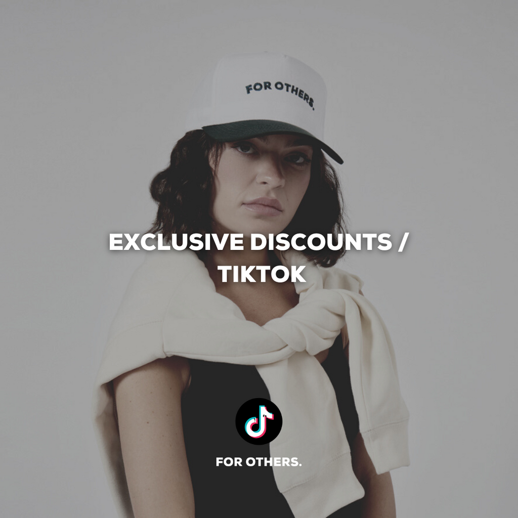 EXCLUSIVE DISCOUNTS FOR TIKTOK
